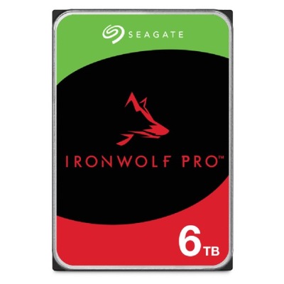Dysk HDD IronWolfPro 6TB 3.5' 256MB ST6000NT001