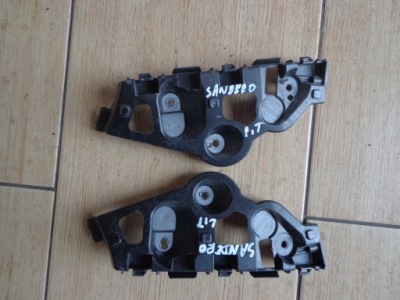 Sandero ii lift 17r. направляющие бампера задние фото №1