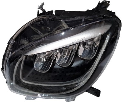 Smart fortwo w453 453 3 iii lift лампа led лівий ліва фара a4539069701 фото №1
