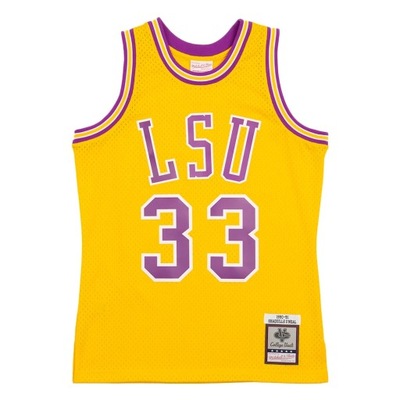 KOSZULKA MITCHELL&NESS NCAA HOME JERSEY LSU 1990 SHAQUILLE O'NEAL - L