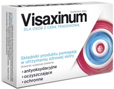 Visaxinum 30 tabletek trądzik