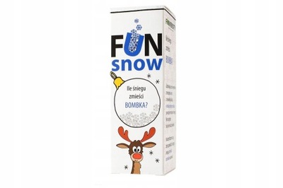 Funiversity Fun Snow Ile śniegu zmieści bombka