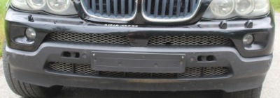 Бампер перед bmw x5 e53 475 black sapphire фото №1
