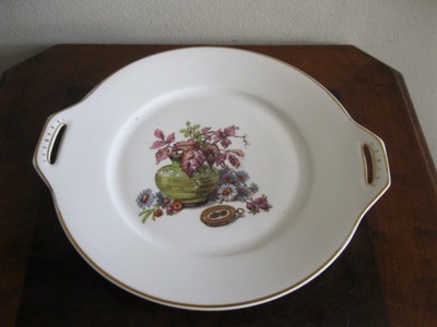 STARY OZDOBNY TALERZ PATERA- BAVARIA