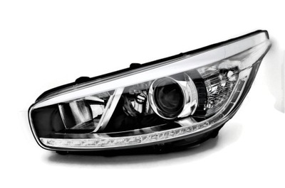 Kia ceed 2012- фара + led лівий h7h7h7 tyc фото №1
