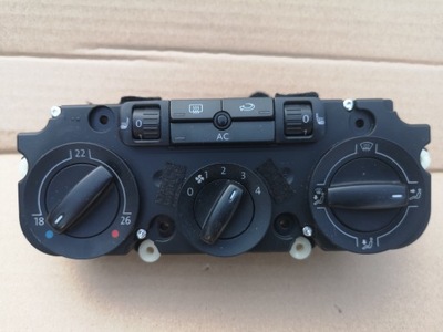 Панель управление обдув кондиционера vw eos golf фото №1
