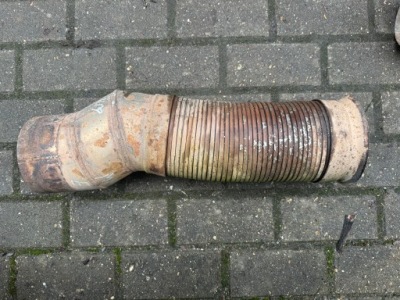 Труба вихлопна глушника каталізатора mercedes actros mp 4 фото №1