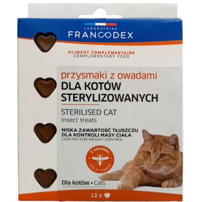 FRANCODEX przysmaki dla kota sterylizowanego 18g