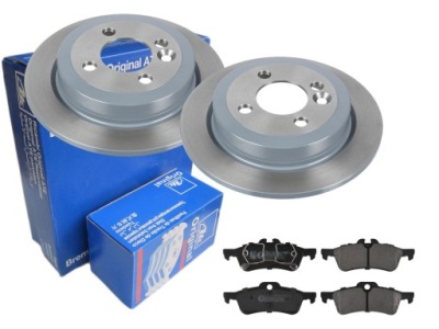DISQUES PLAQUETTES ATE ARRIÈRE MINI R50 R52 R53 259MM 