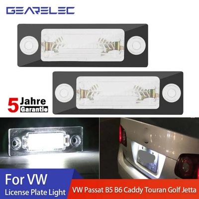 ILUMINACIÓN TABLAS REJESTRACYJNEJ VW PASSAT B5 B6  