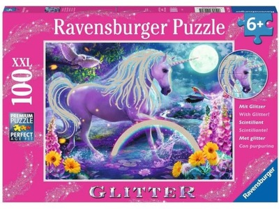 Puzzle RAVENSBURGER Premium Brokatowy Jednorożec