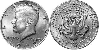 1972 Kennedy Half Dollar Mennica P