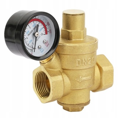 ADJUSTABLE BRASS CONTROLLER PRESSURE WATER DN20  