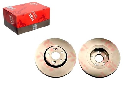 Комплект диск тормозных [trw] фото №1