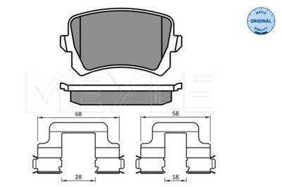 0252448317 КОЛОДКИ HAM. VW T. PASSAT 05-/TIGUAN