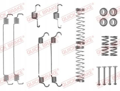 КОМПЛЕКТ DODATKÓW, КОЛОДКИ ТОРМОЗНЫЕ QUICK BRAKE 105-0835