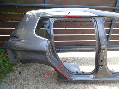 Peugeot 2008 крыло правый задняя evl фото №1