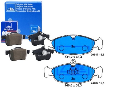ATE КОМПЛЕКТ КОЛОДОК ТОРМОЗНЫХ P36017 P36009 8220