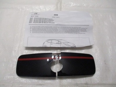 Peugeot 208 gt накладка защита зеркало wew. фото №1