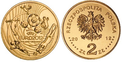 2 zł(2012) - Euro 2012 - Mistrzostwa Europy