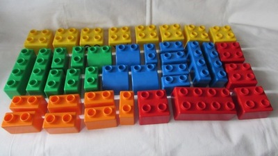 Lego Duplo Quatro zestaw 38 dużych klocków