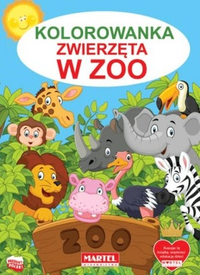 Zwierzęta w ZOO. Kolorowanka