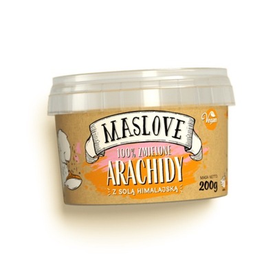 Maslove Masło arachidowe z solą himalajską 200g