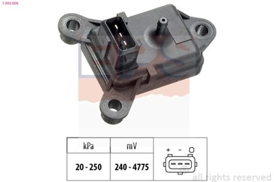 SENSOR DE PRESIÓN AIRE ALFA 155/167 2,0 16V 1-993-008  