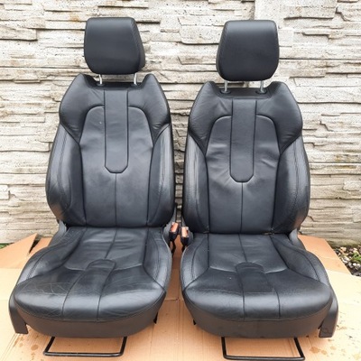 Range rover evoque сидіння заднє сидіння шкіра czarna фото №1