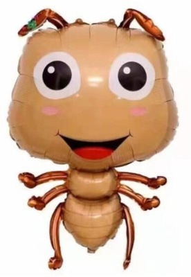Balon foliowy Wesoła Mrówka 60 cm Urodziny
