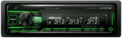 Alpine UTE-204DAB radioodtwarzacz DAB USB FLAC BT