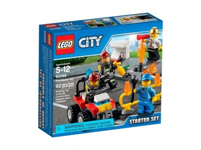 LEGO 60088 City - Strażacy - zestaw startowy