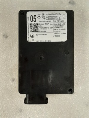 Радар датчик модуль mercedes a0009058406 w166 a176 фото №1