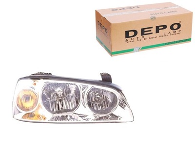 Фара h1/h7 електричний колір вкладиш: хромовані деталі фото №1