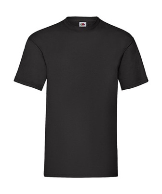 KOSZULKA FRUIT OF THE LOOM T-SHIRT 165g Black M