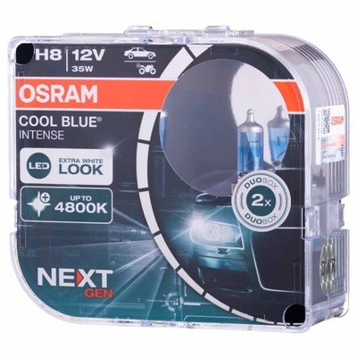 LUCES H8 OSRAM COOL BLUE INTENSE XENÓN 4800K / ALKOTEST W KIT !  