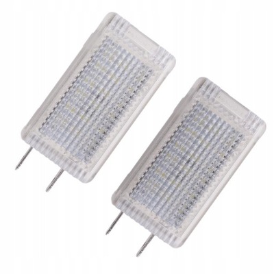 2 PIEZAS DIODO LUMINOSO LED SÚPER ILUMINACIÓN TAPONES DE MALETERO  