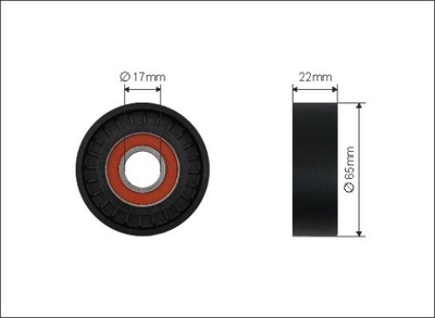 RITINĖLIS ĮTEMPIKLIO MERCEDES A W169 2.0 2004-2012 