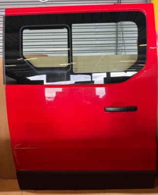 Дверь правое боковой сдвижные стекло открывание trafic iii iv nv300 primastar фото №1