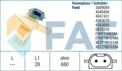 SENSOR REVOLUCIONES DE EJE KORB. FORD  