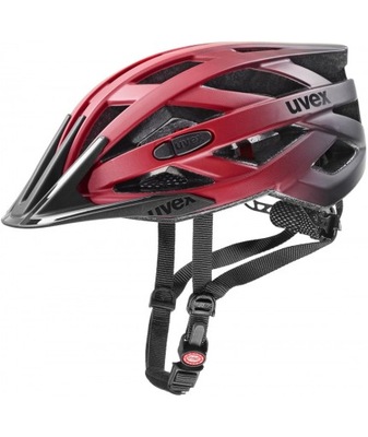 Kask rowerowy Uvex I-Vo CC Red Black Mat 56-60 L