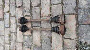 Vw passat 2.8 4motion приводной вал правый  левый  задняя фото №1