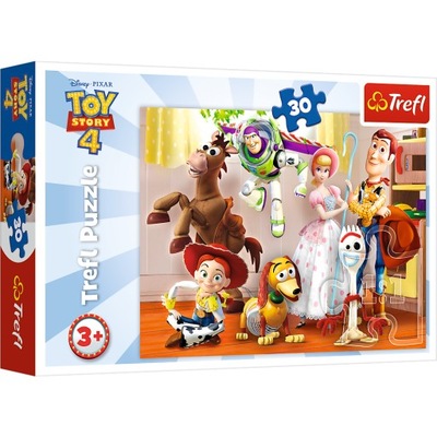 Trefl PUZZLE 30 Puzzle Toy Story Gotowi do zabawy