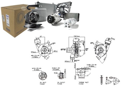 TURBINE HYUNDAI ACCENT 3 GETZ I30 KIA CEED CERATO I PRO CEED - milautoparts-fr.ukrlive.com