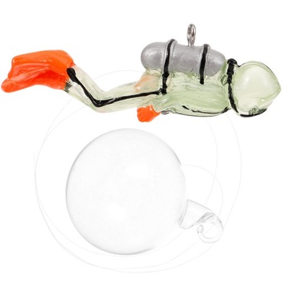 ŚWIECĄCE DEKORACJE NURKA ZBIORNIK RYB