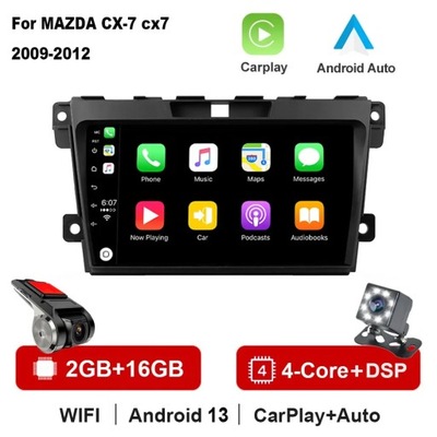 RADIO NAWIGACYJNE GPS PARA MAZDA CX-7 CX7 CX 7 2007 2008 2009 2010-2014 BT  