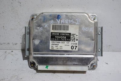 Бортовий комп'ютер двигуна toyota yaris i 89661-0d070 фото №1