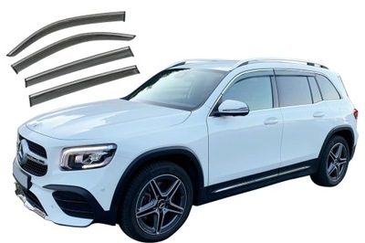 MERCEDES GLB X247 2019+ SIDE-WINDOW DEFLECTORS FOR WINDOW  