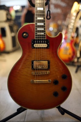 GIBSON LES PAUL CUSTOM PLUS HERITAGE CHERRY SUNBUR