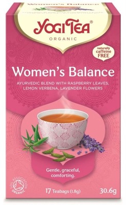 YOGI TEA Women's Balance Herbata dla kobiety Równowaga 17 saszetek